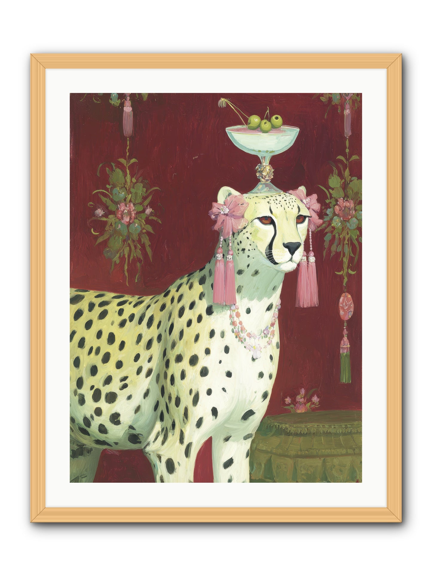 Enchanted Procession -- Framed Print - Natural 24x32