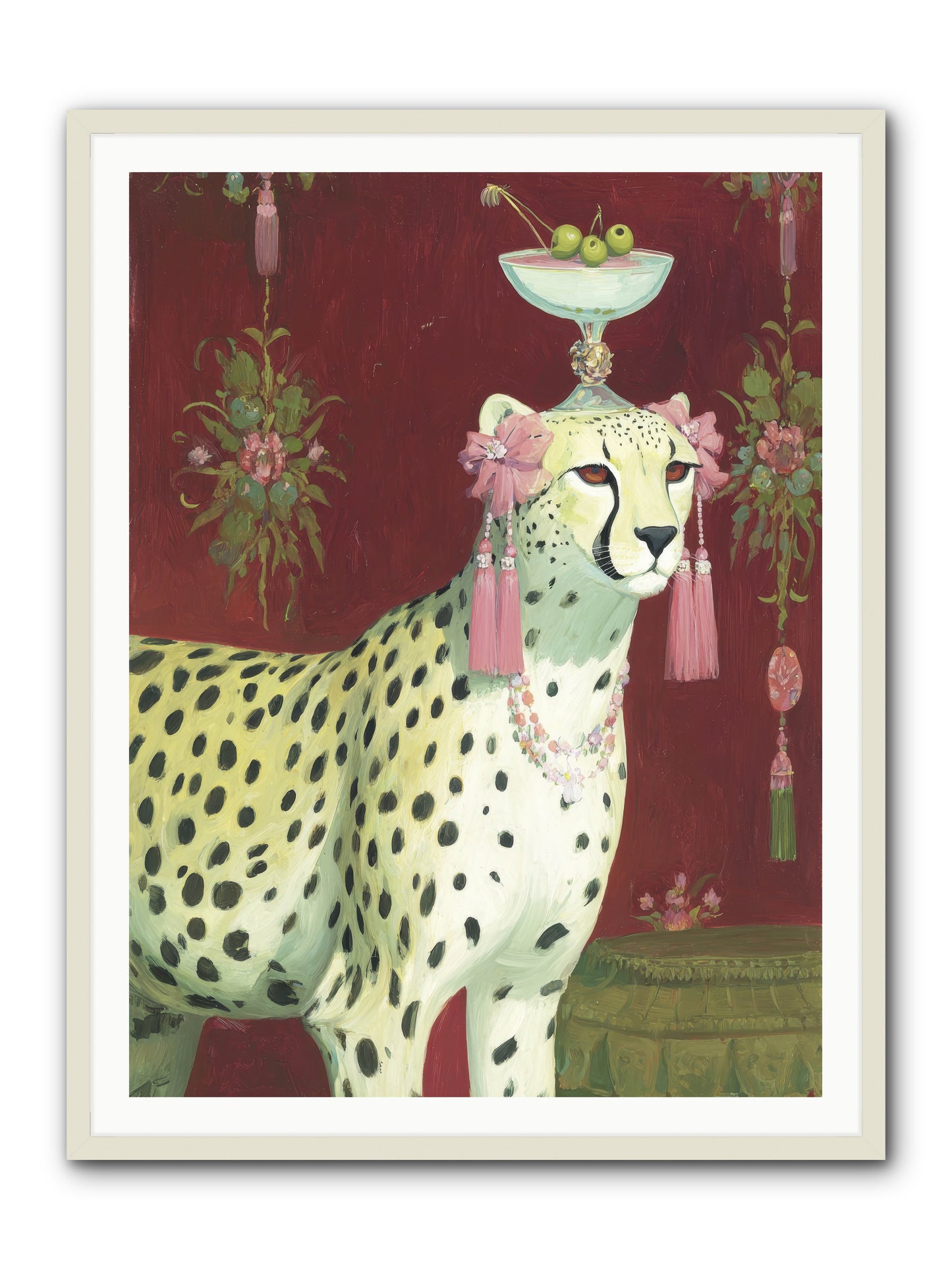 Enchanted Procession -- Framed Print - White 36x48