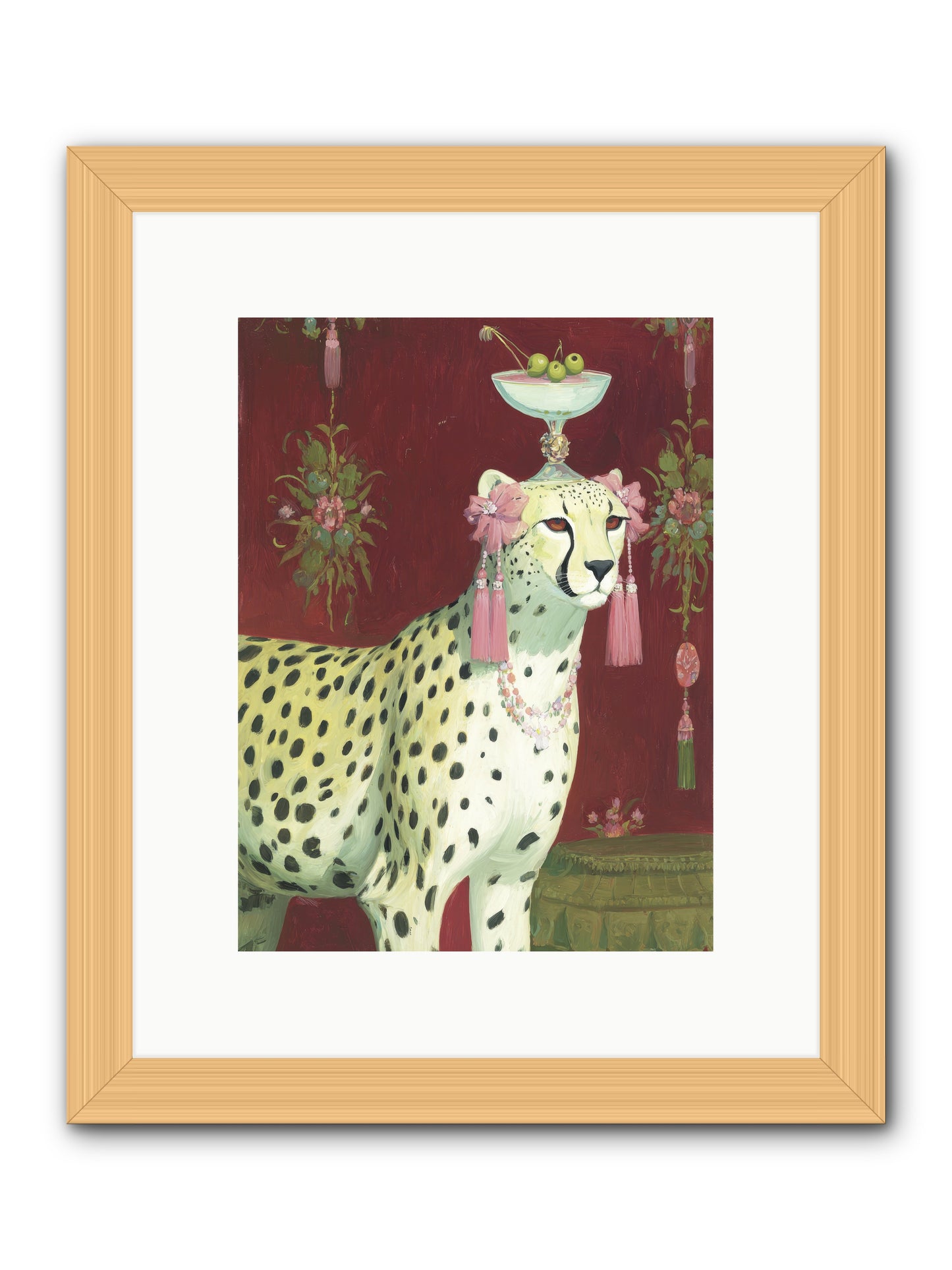 Enchanted Procession -- Framed Print - Natural 9x12