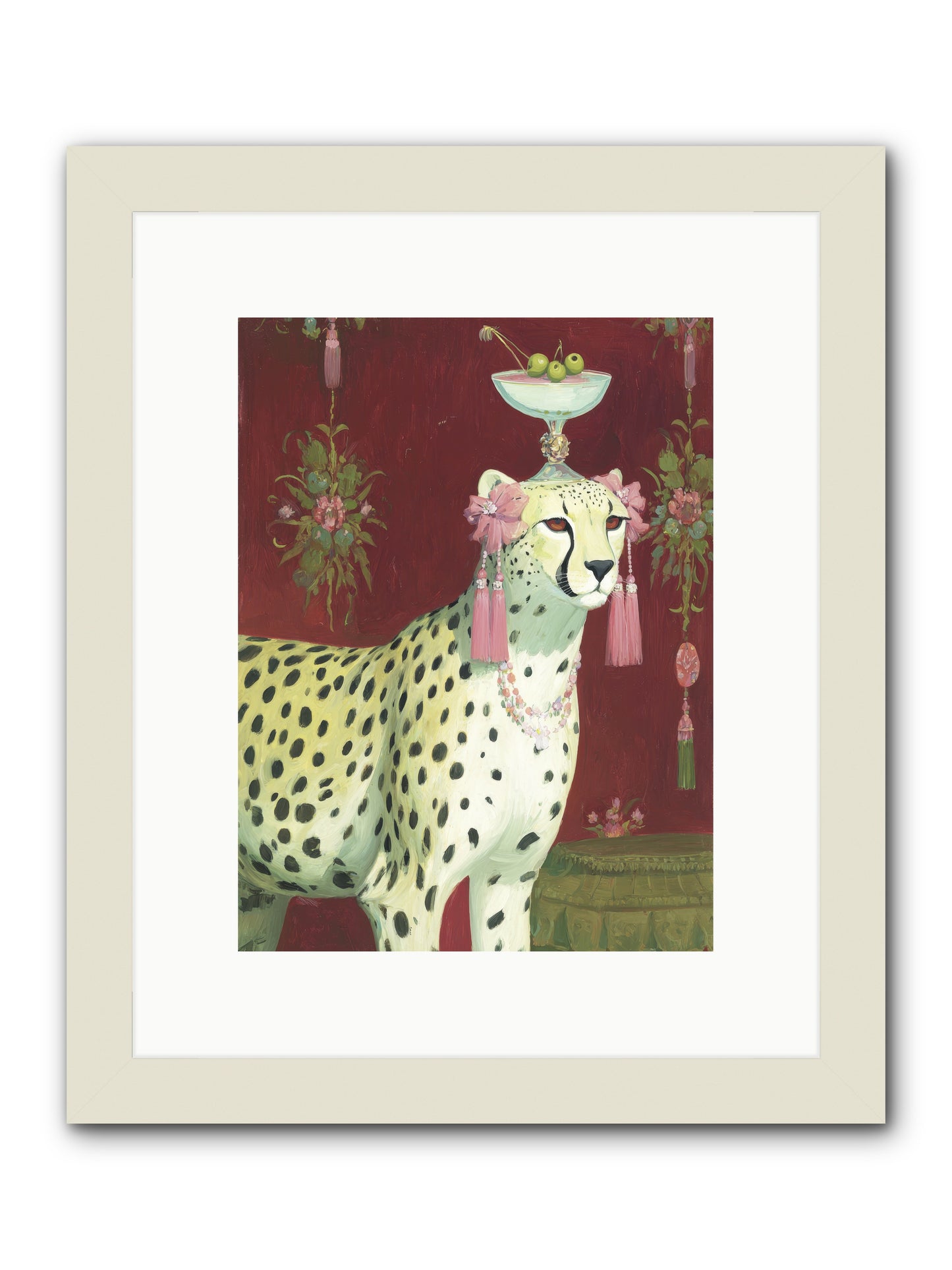 Enchanted Procession -- Framed Print - White 9x12