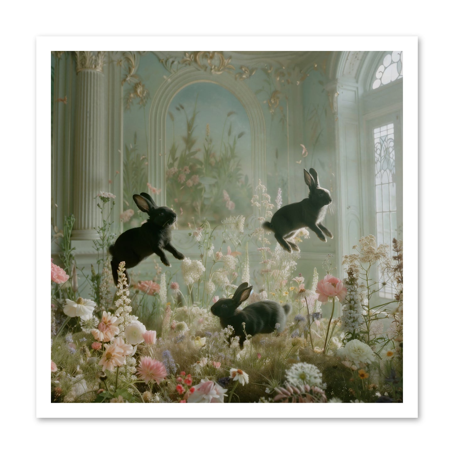 Enchanted Thicket -- Loose Canvas Print 24x24