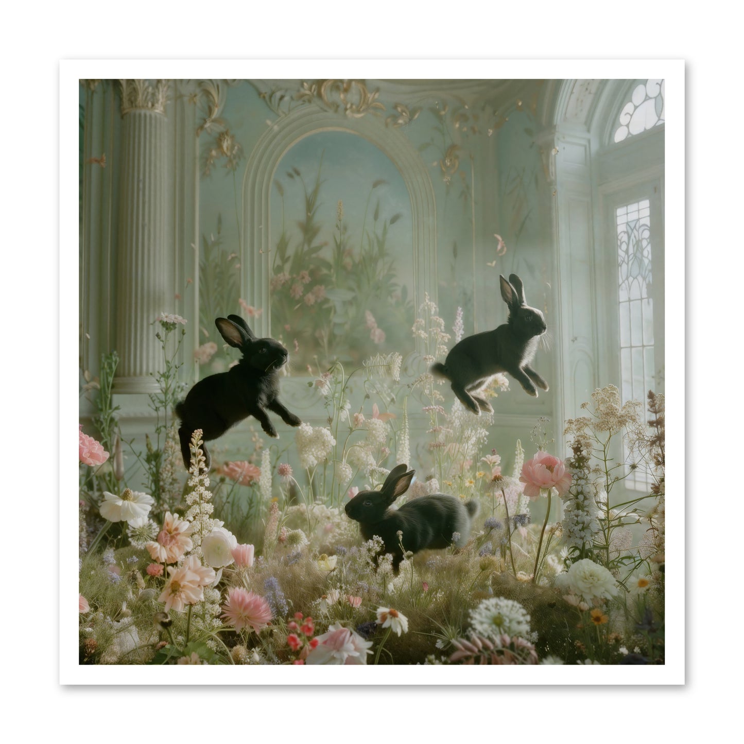 Enchanted Thicket -- Loose Canvas Print 30x30