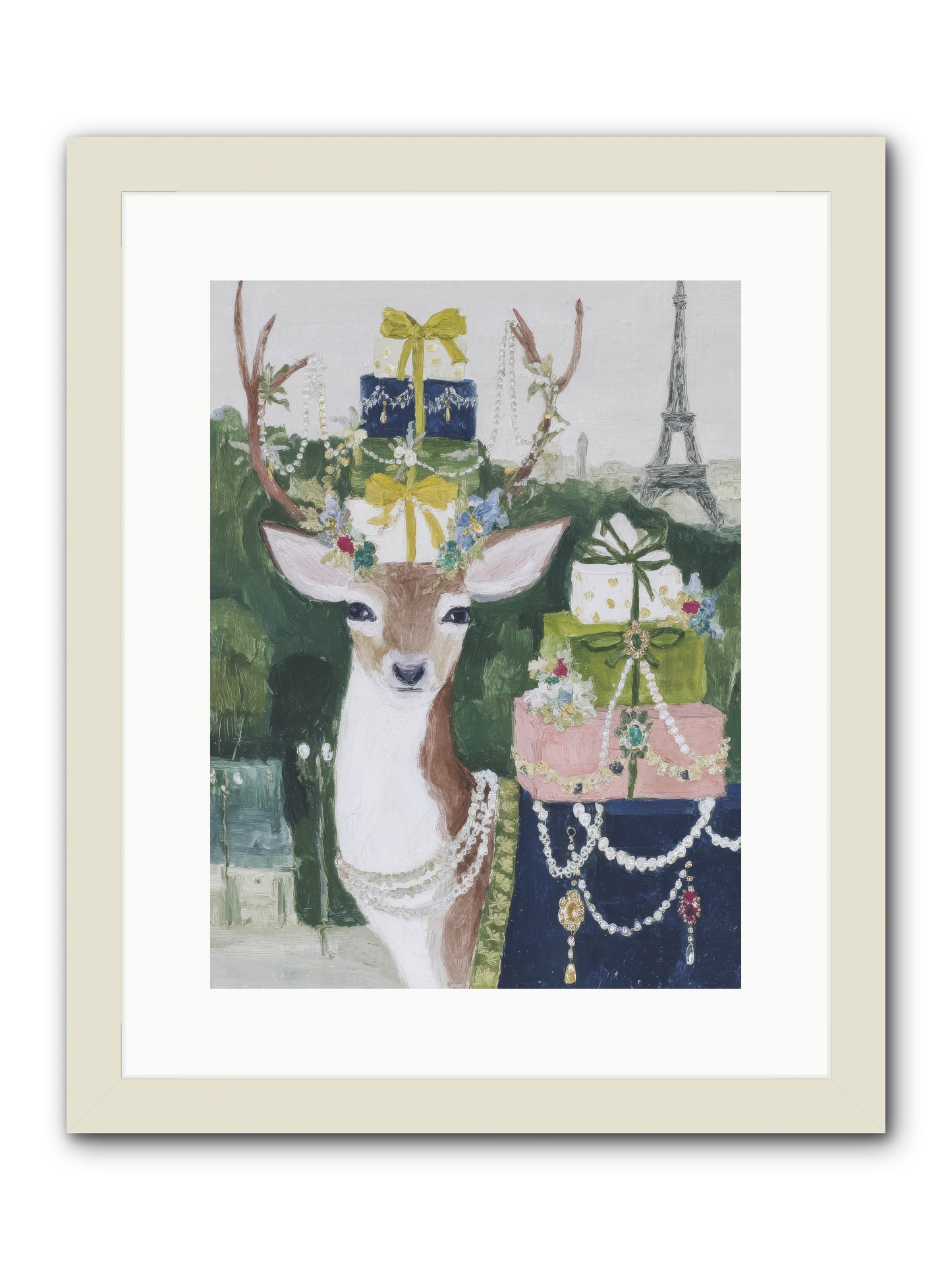 Enchantment Incarnate -- Framed Print - White 12x16