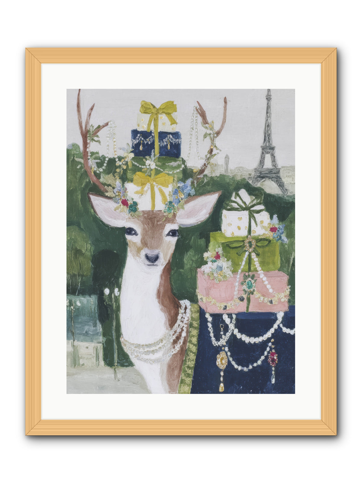 Enchantment Incarnate -- Framed Print - Natural 18x24