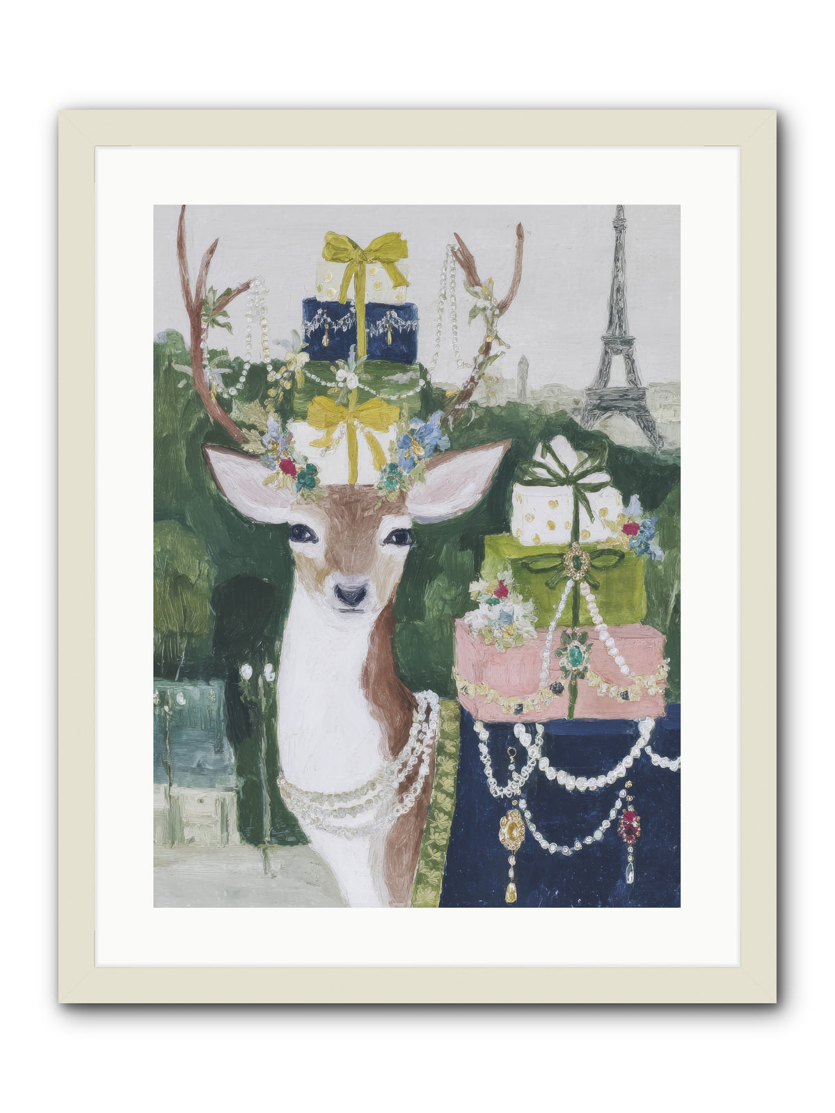 Enchantment Incarnate -- Framed Print - White 18x24