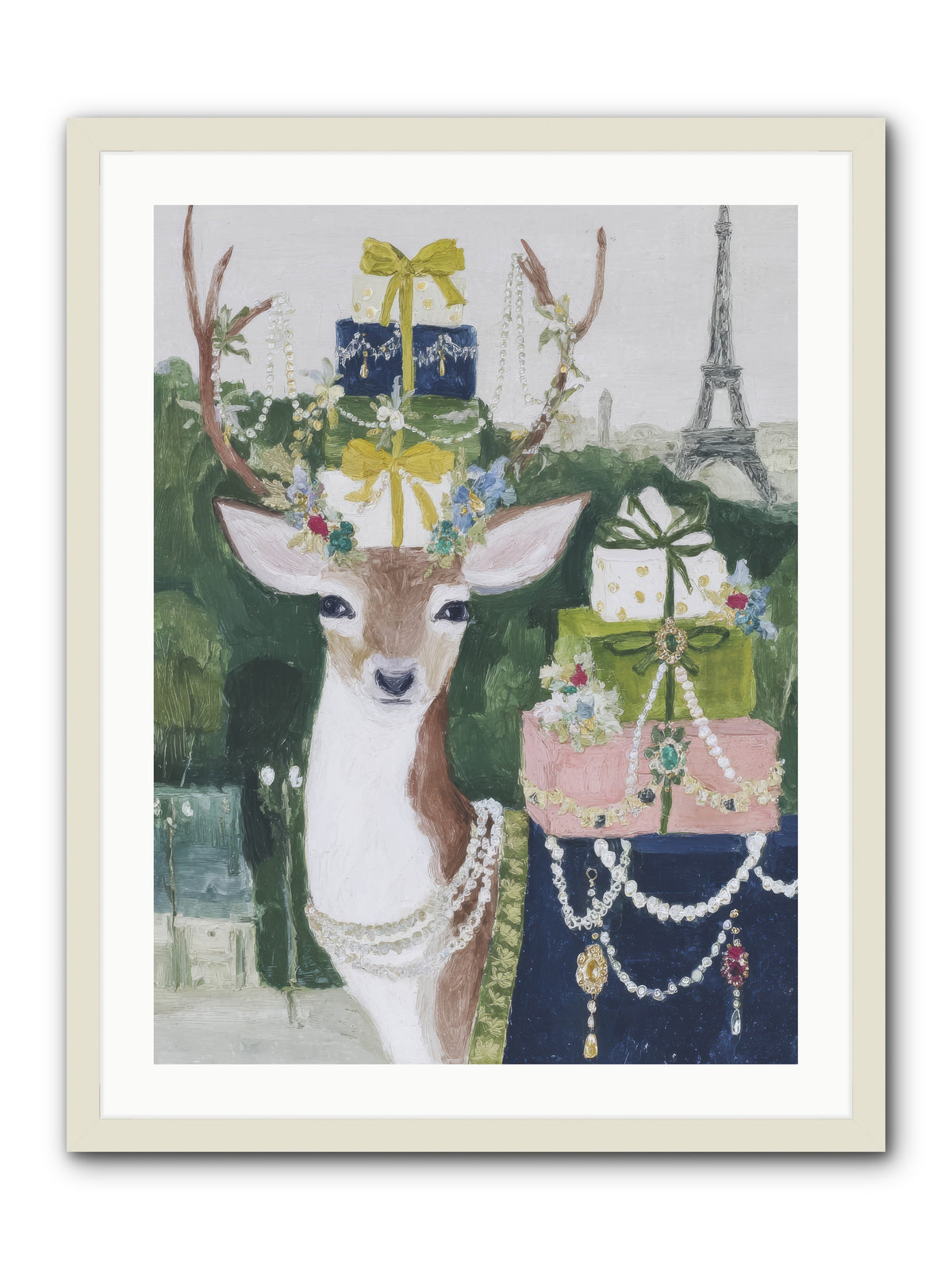 Enchantment Incarnate -- Framed Print - White 24x32