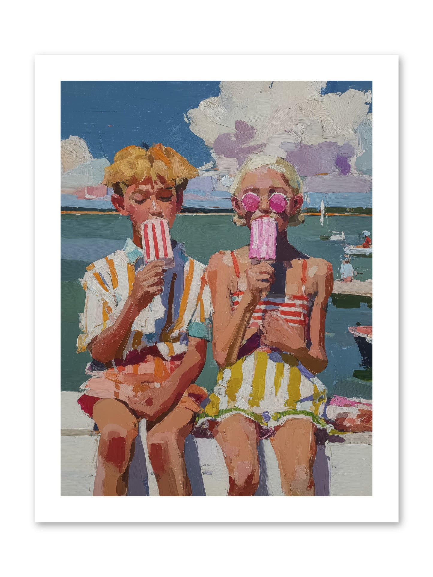 Endless Summer -- Paper Print 12x16