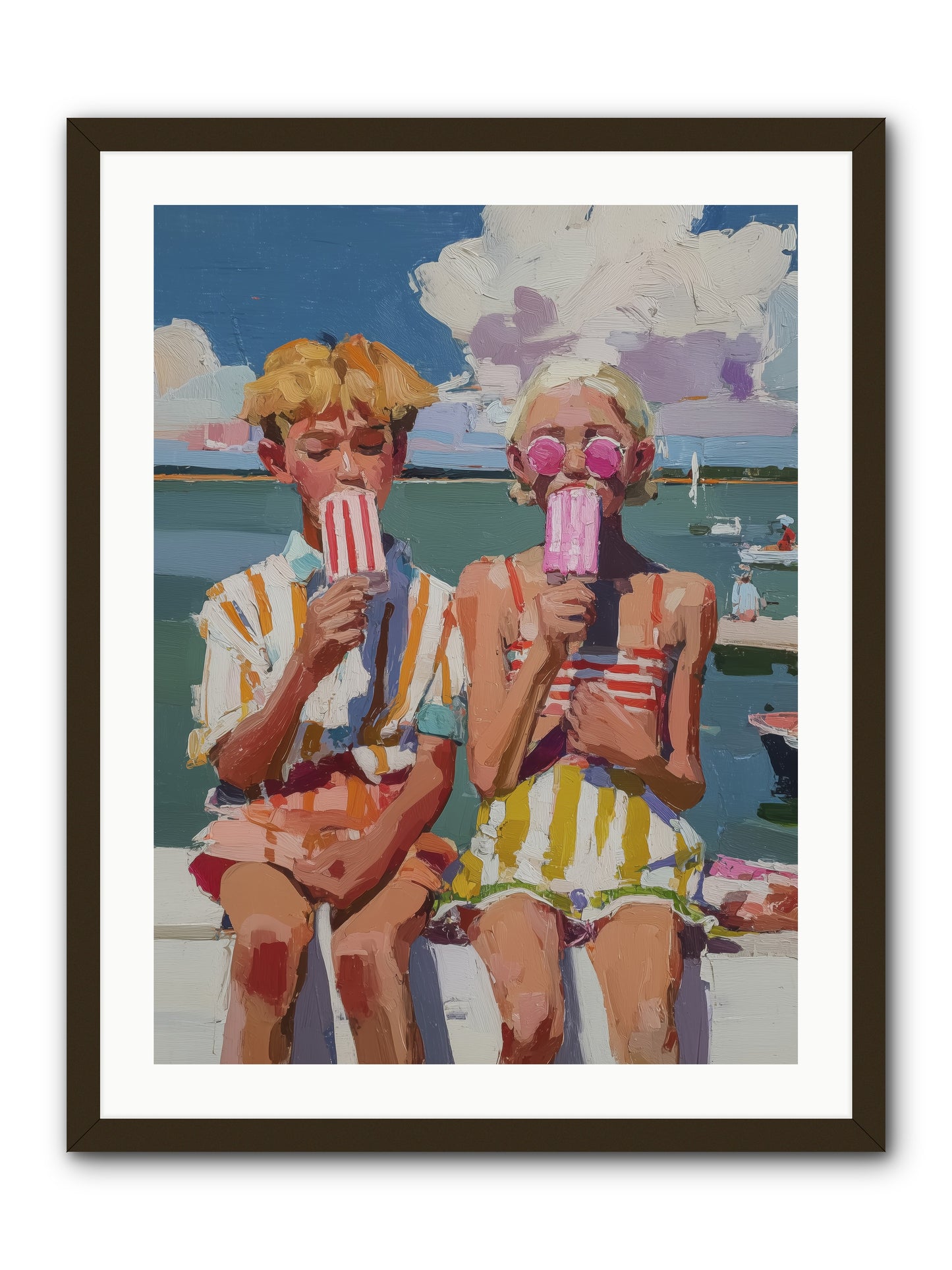 Endless Summer -- Framed Print - Black 24x32