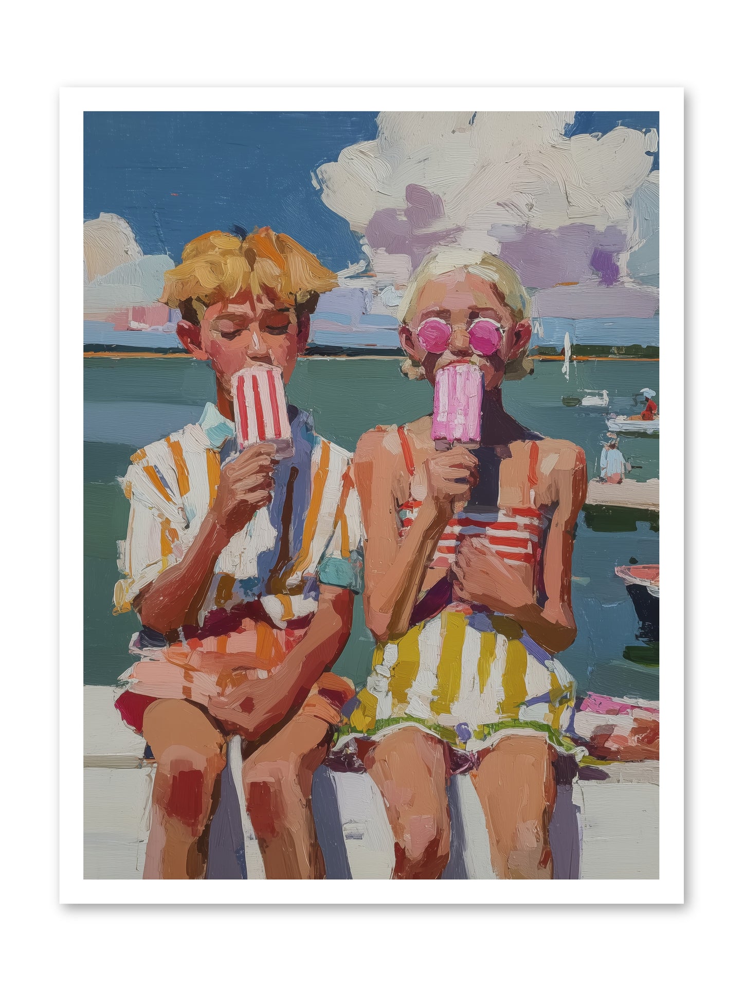 Endless Summer -- Loose Canvas Print 24x32