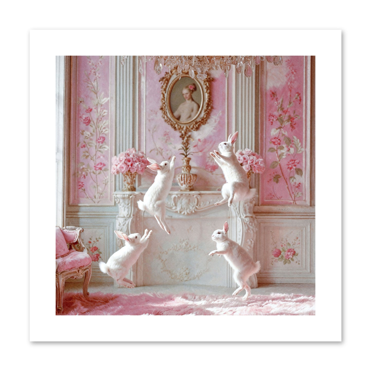 Endroit Heureux -- Loose Canvas Print 10x10