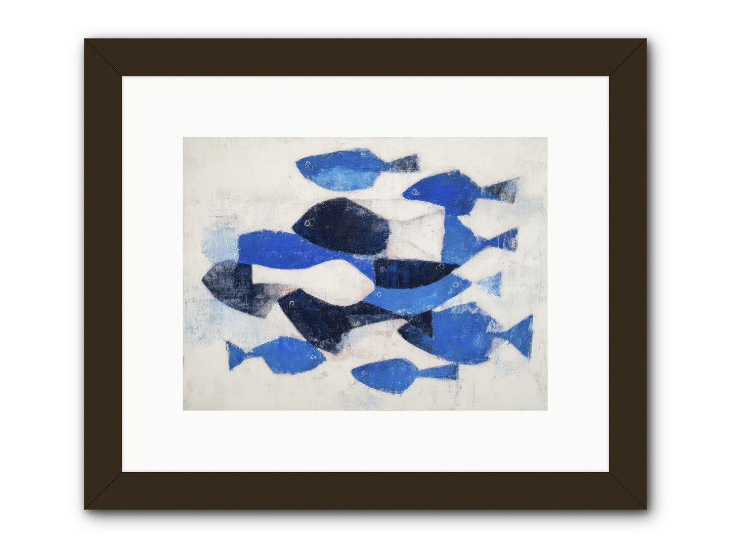 Enigma -- Framed Print - Black 12x9