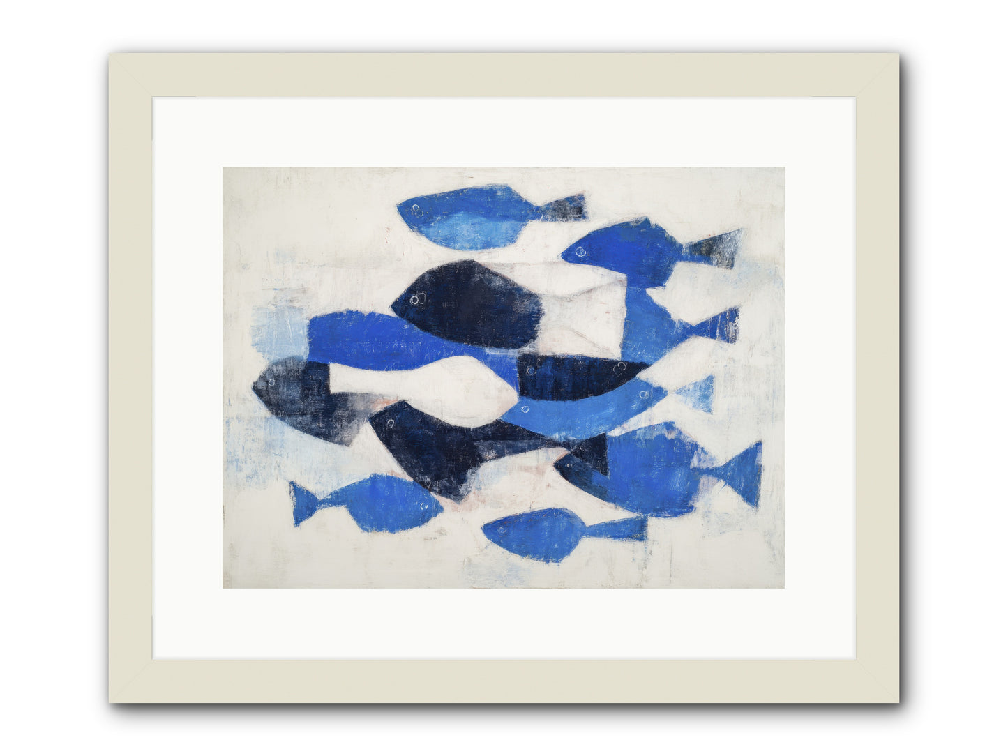 Enigma -- Framed Print - White 16x12