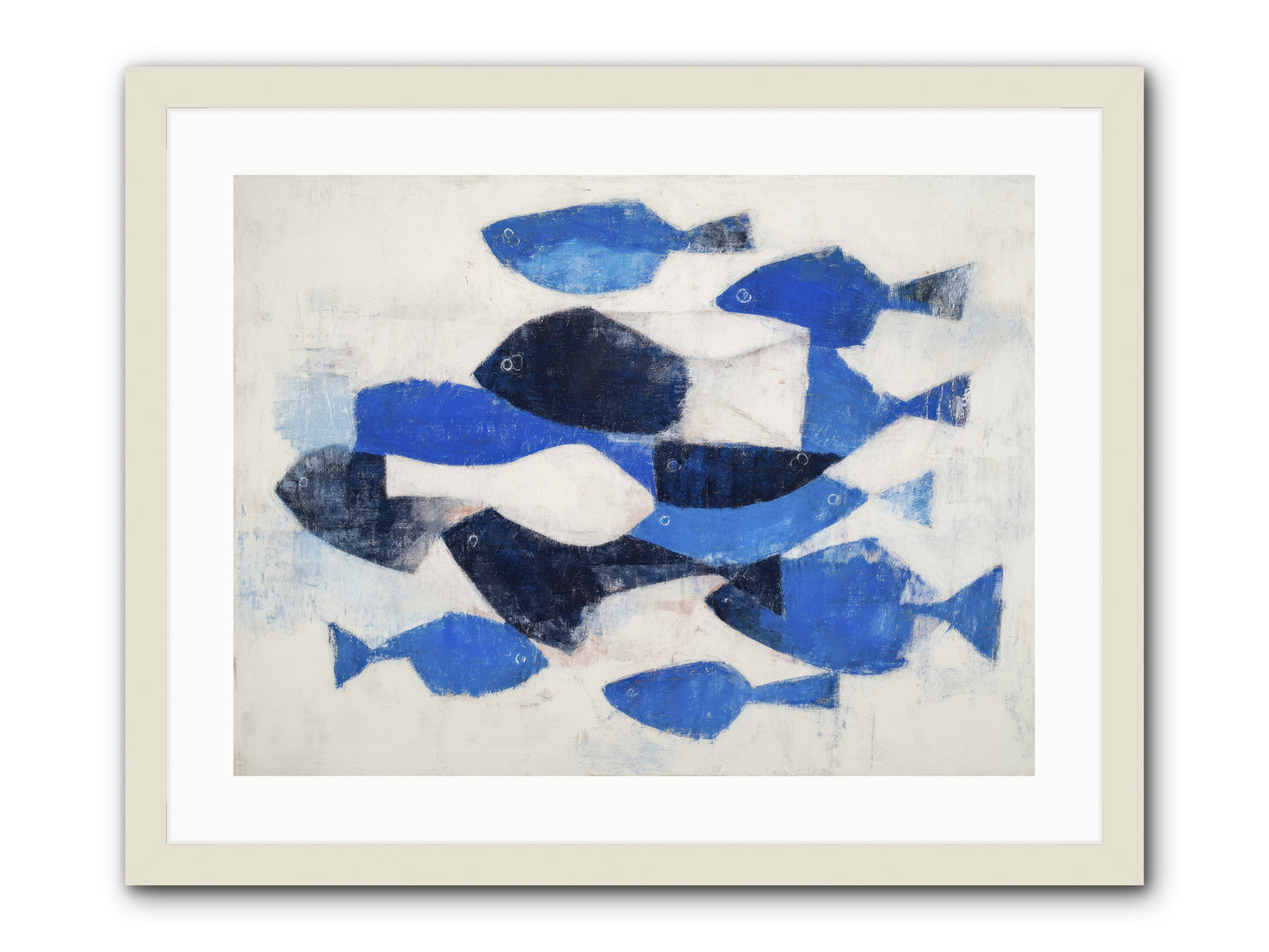 Enigma -- Framed Print - White 24x18
