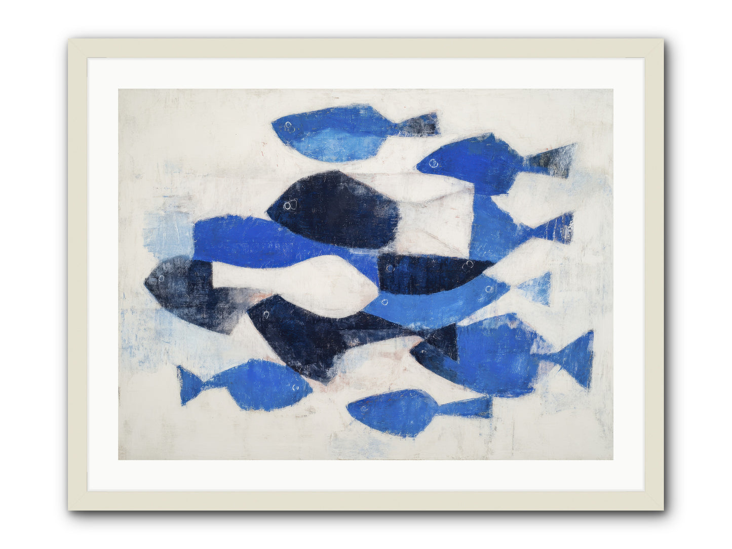 Enigma -- Framed Print - White 32x24