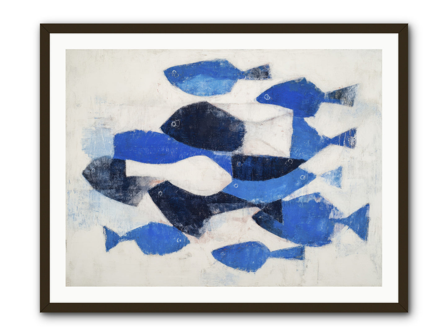 Enigma -- Framed Print - Black 40x30