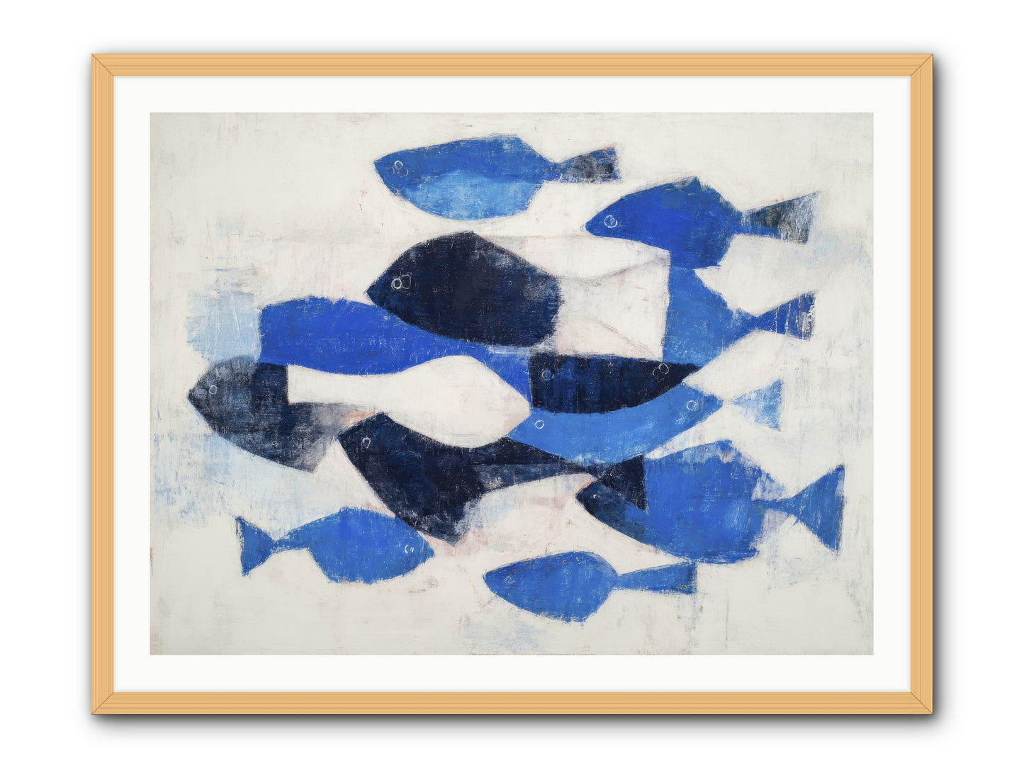 Enigma -- Framed Print - Natural 40x30