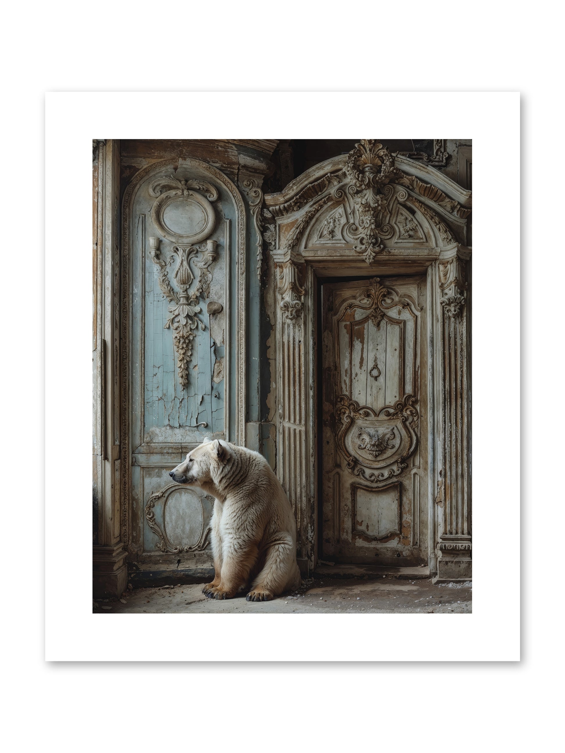 Entrance To Frost-Touched Kingdoms -- Paper Print 8x10