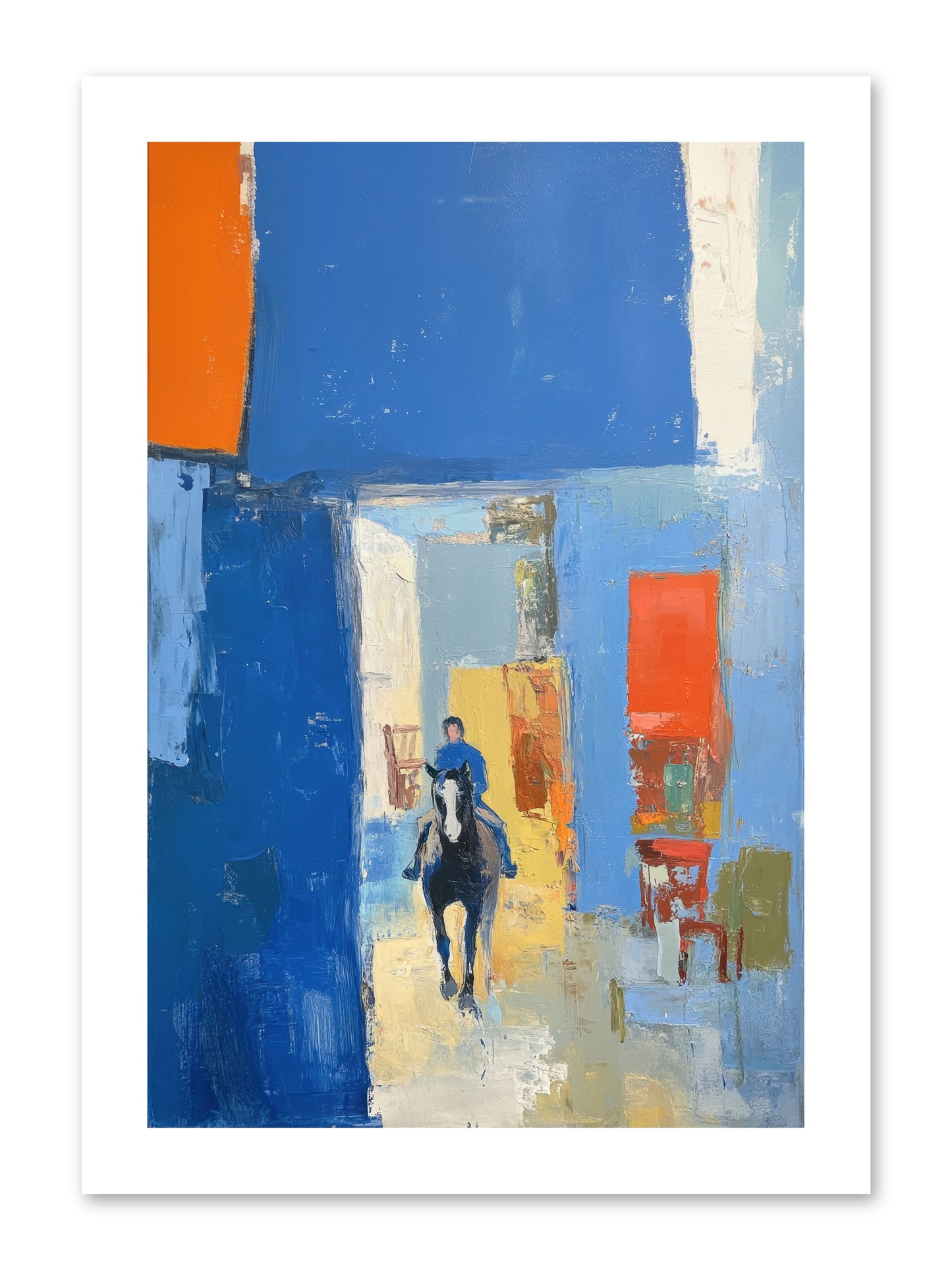 Equestrian Edge -- Loose Canvas Print 10x15