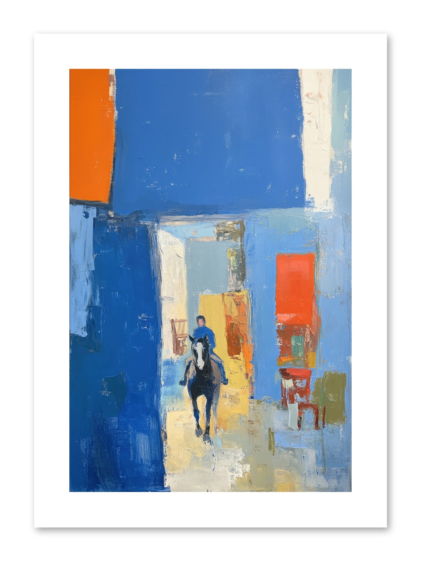 Equestrian Edge -- Paper Print 8x12