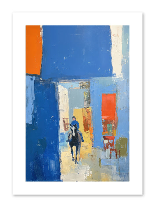 Equestrian Edge -- Paper Print 8x12