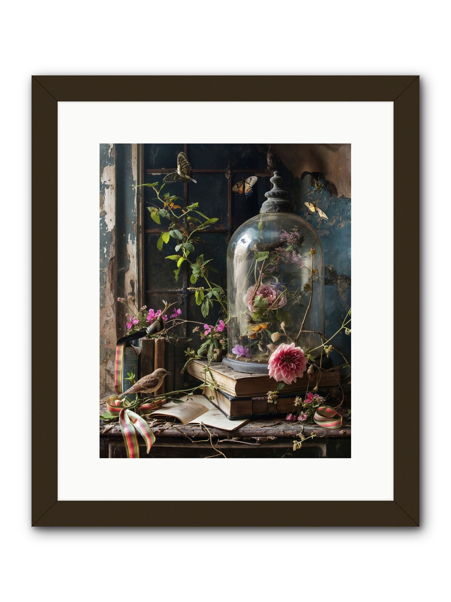 Especially Light -- Framed Print - Black 12x15