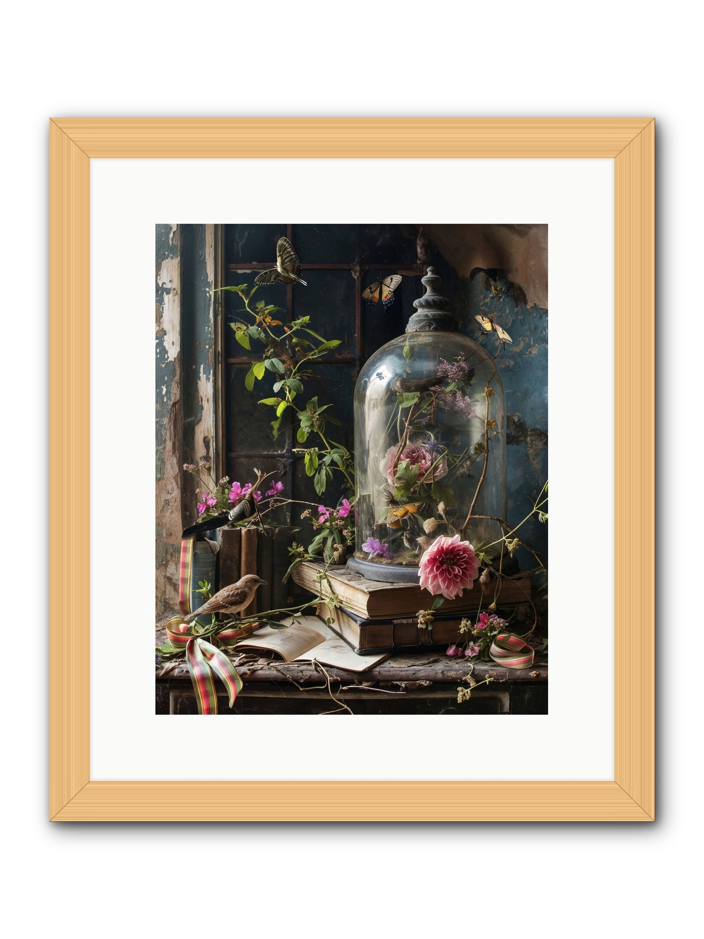 Especially Light -- Framed Print - Natural 12x15