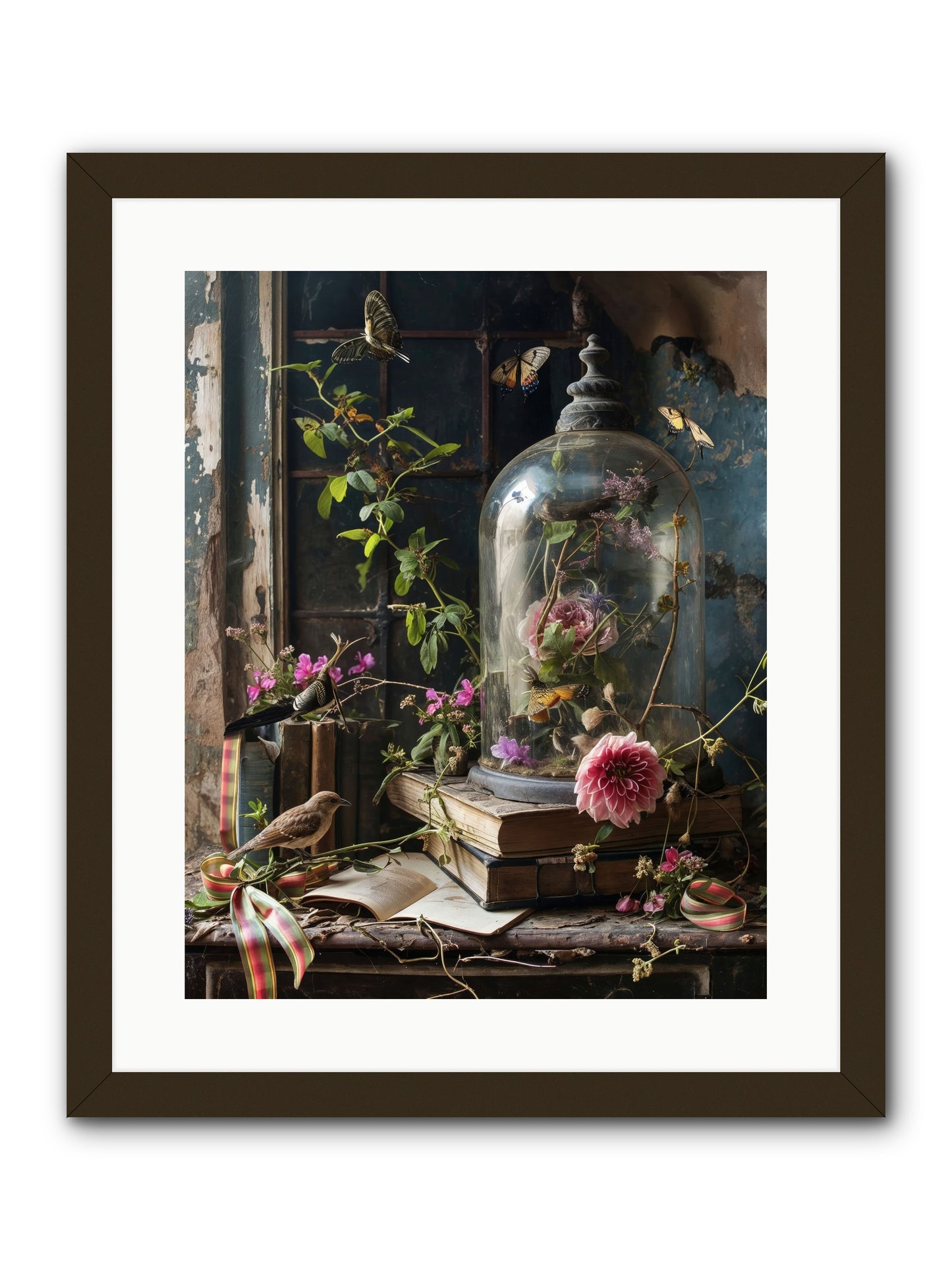 Especially Light -- Framed Print - Black 16x20