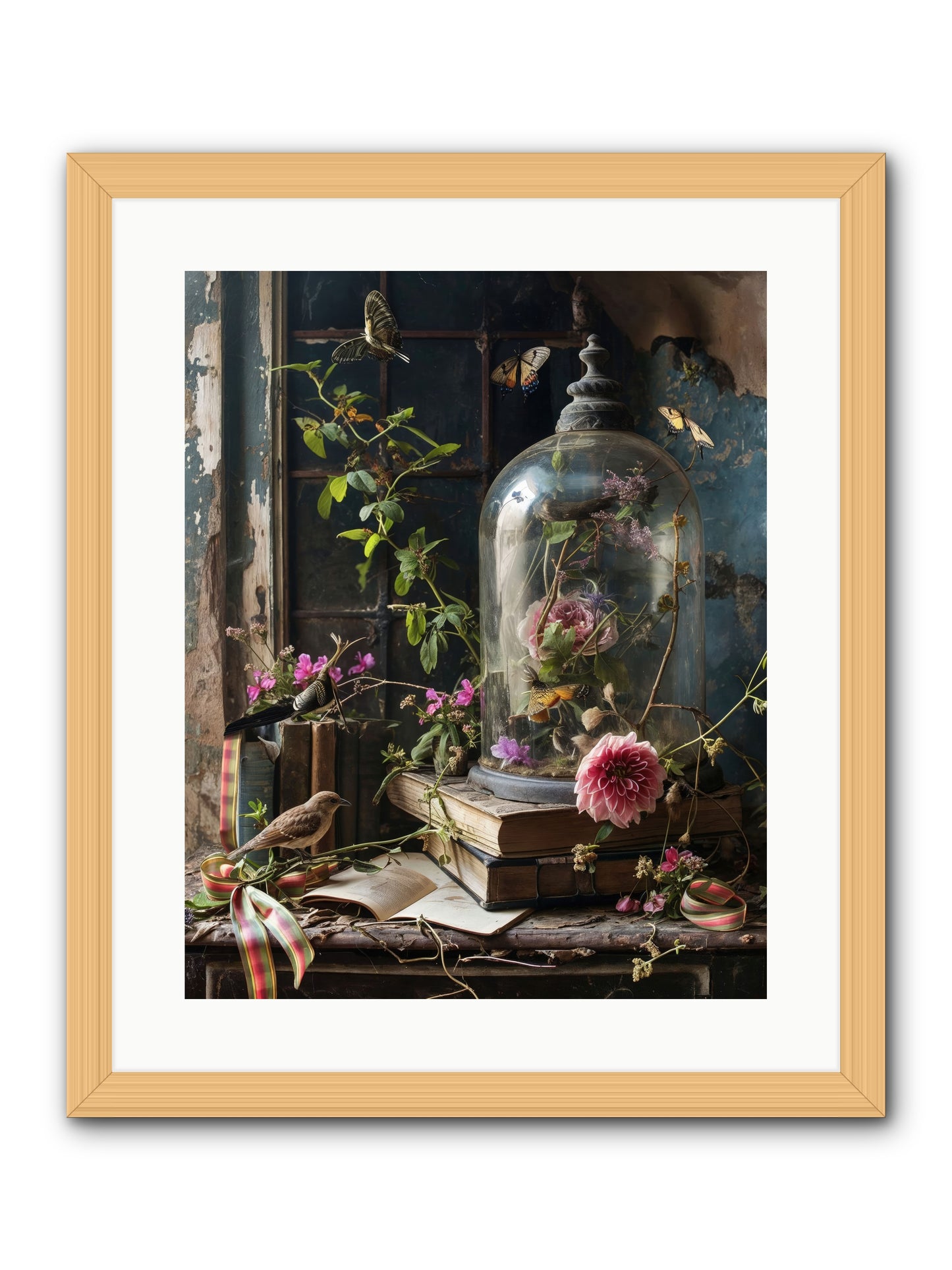 Especially Light -- Framed Print - Natural 16x20