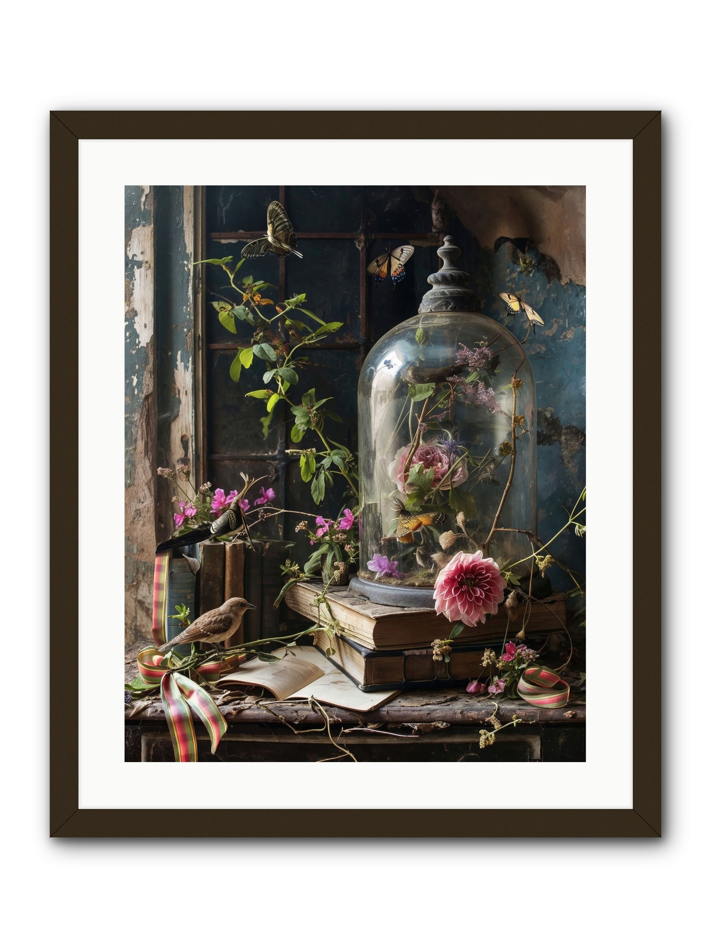 Especially Light -- Framed Print - Black 20x25