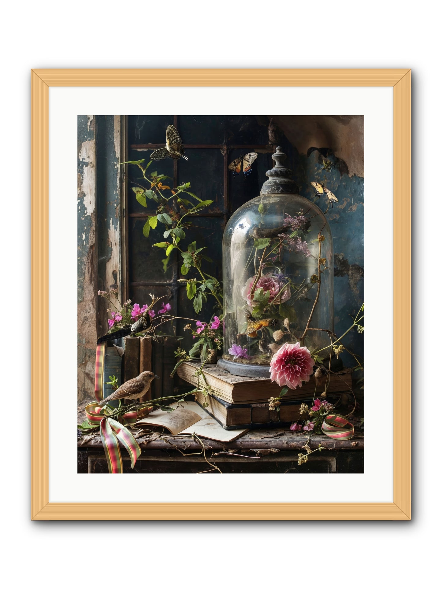 Especially Light -- Framed Print - Natural 20x25