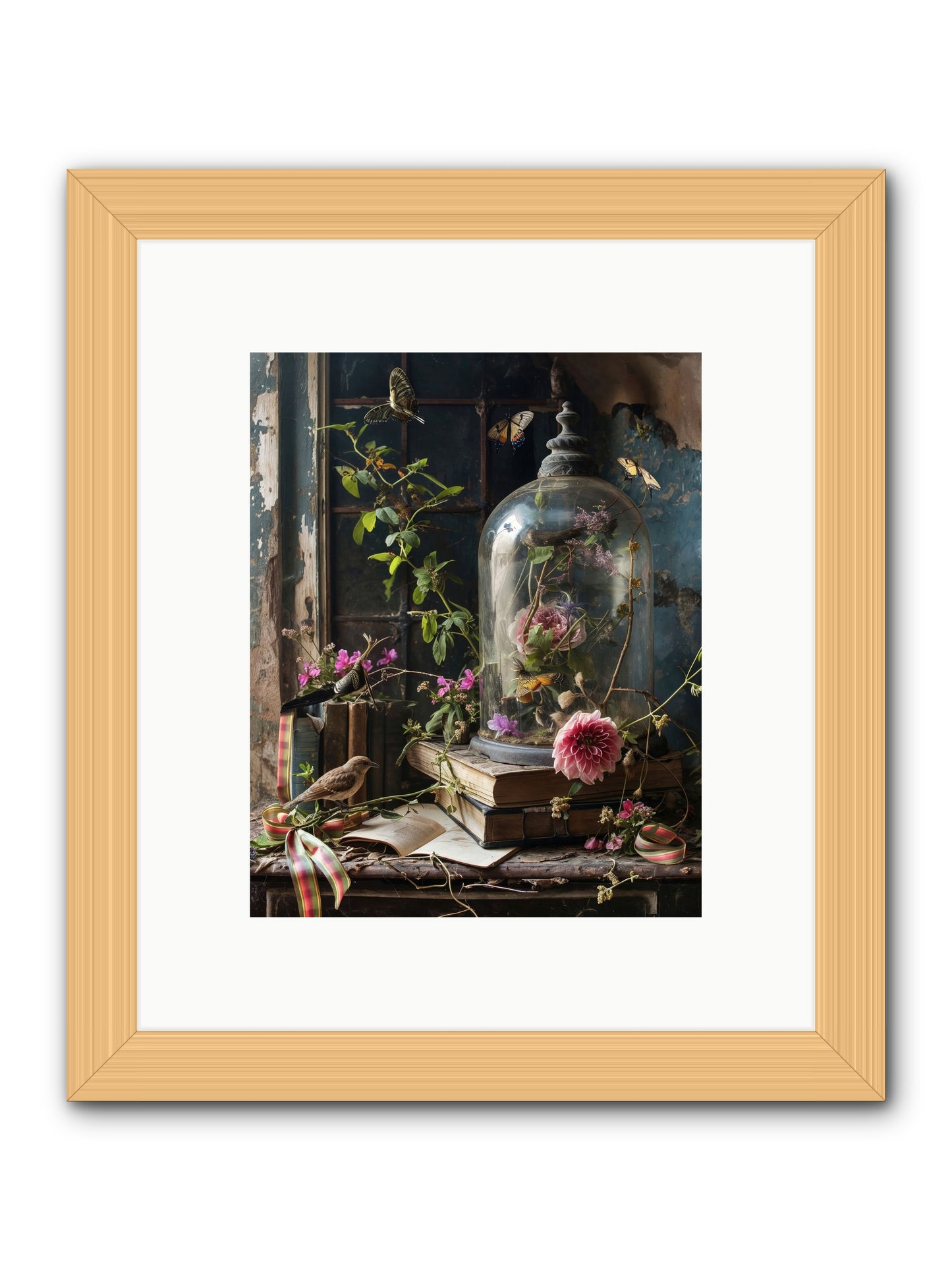 Especially Light -- Framed Print - Natural 8x10