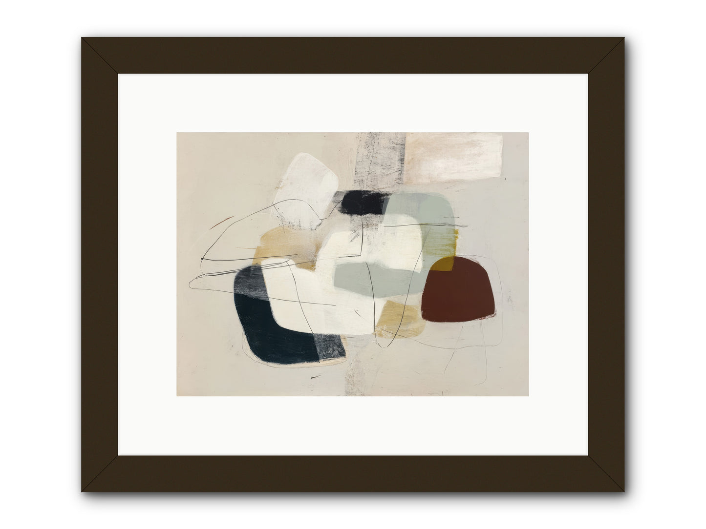 Essence -- Framed Print - Black 12x9