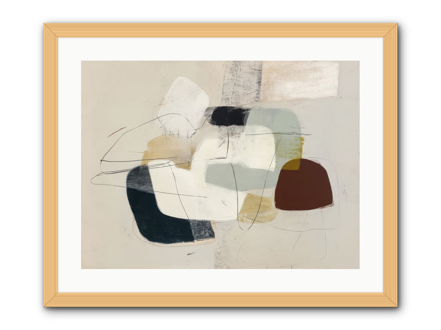 Essence -- Framed Print - Natural 24x18