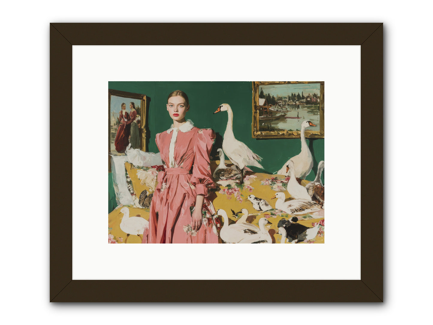 Estate of Kindred Stars-REZ -- Framed Print - Black 12x9
