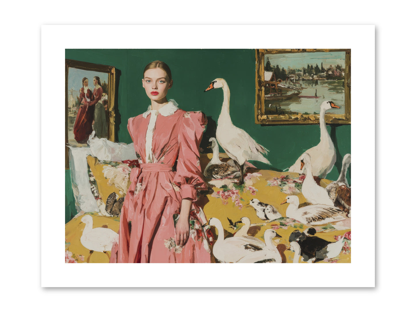 Estate of Kindred Stars-REZ -- Loose Canvas Print 12x9