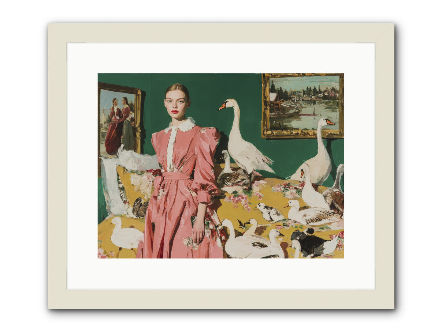 Estate of Kindred Stars-REZ -- Framed Print - White 16x12