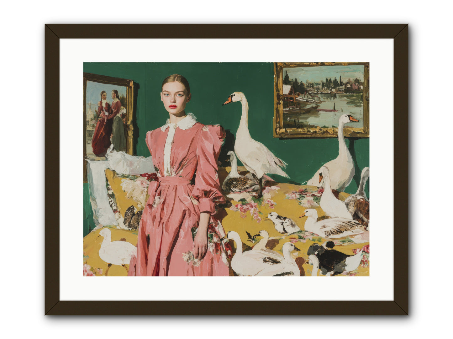 Estate of Kindred Stars-REZ -- Framed Print - Black 24x18