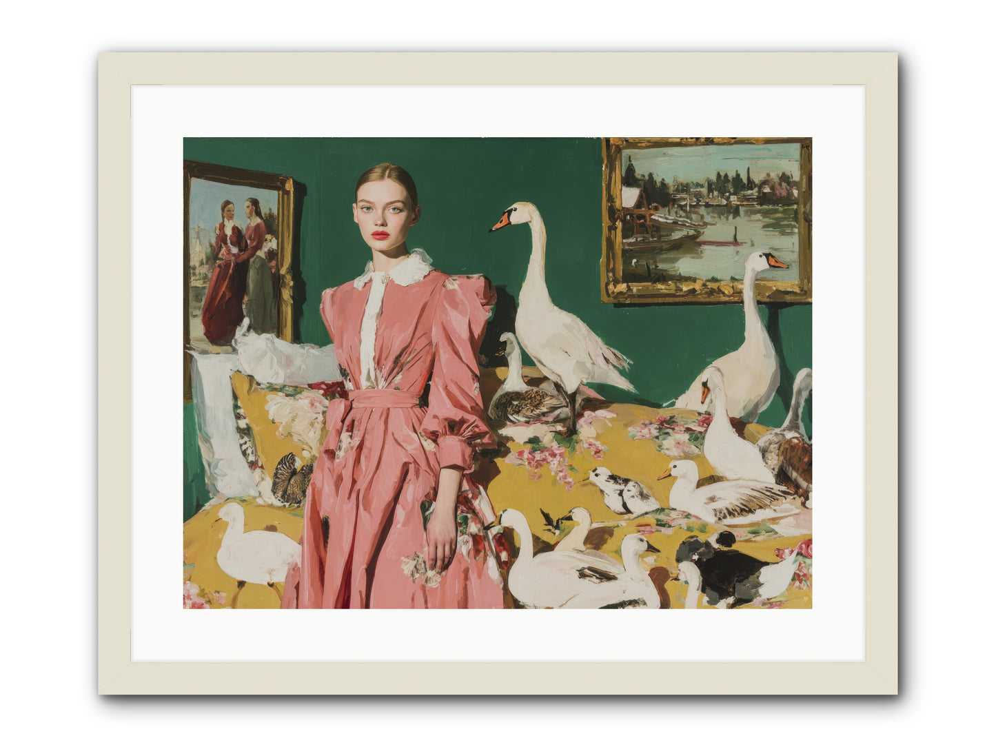 Estate of Kindred Stars-REZ -- Framed Print - White 24x18