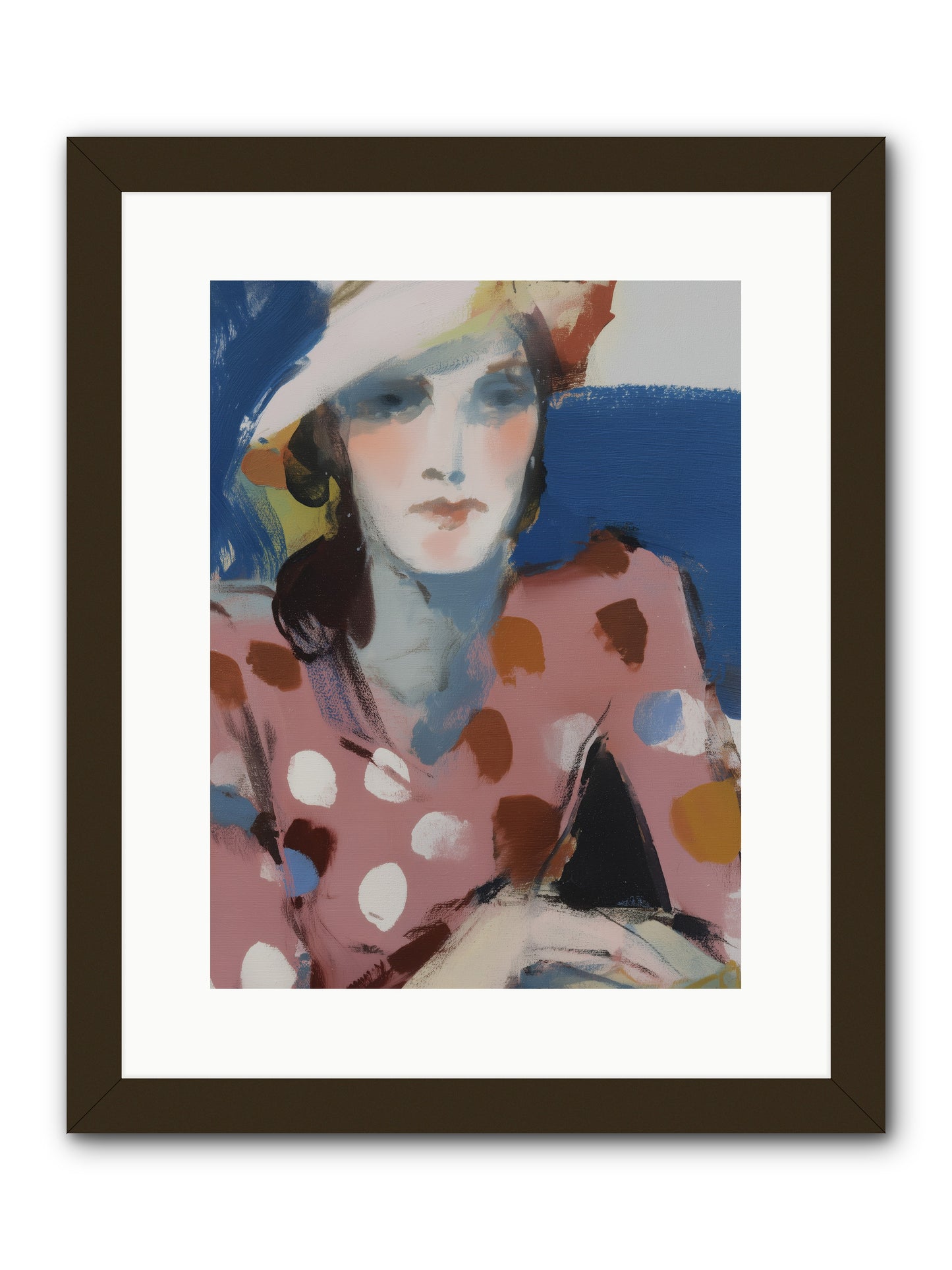 Eternal Flame  -- Framed Print - Black 12x16