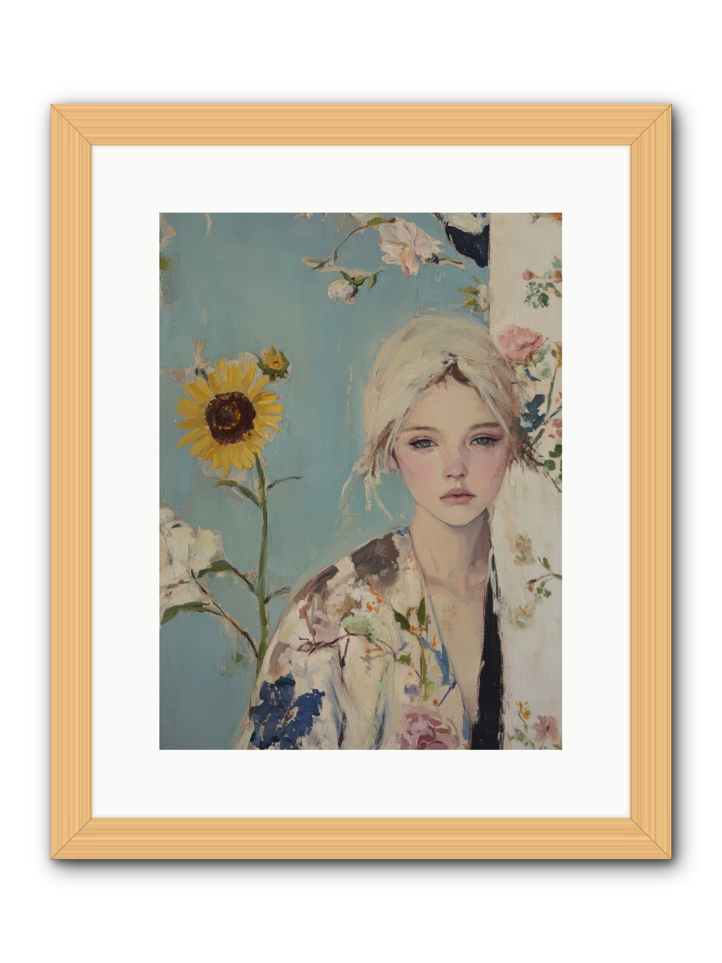 Eternal Sojourn -- Framed Print - Natural 12x16