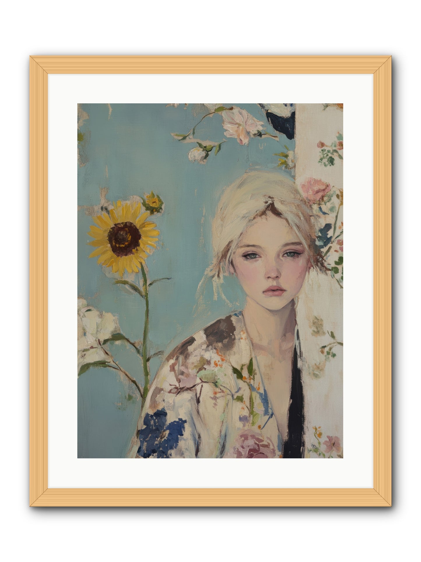 Eternal Sojourn -- Framed Print - Natural 18x24