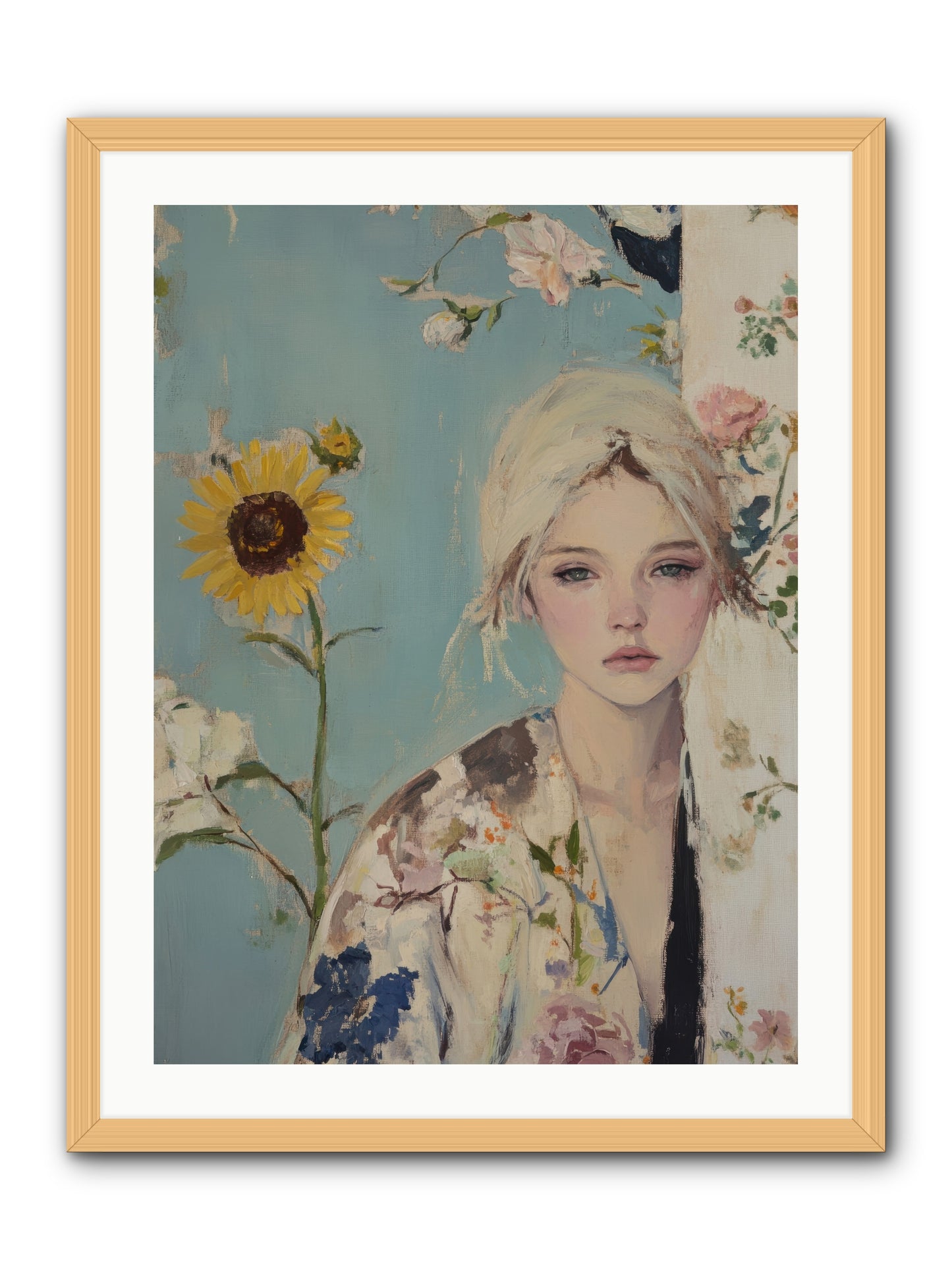 Eternal Sojourn -- Framed Print - Natural 24x32