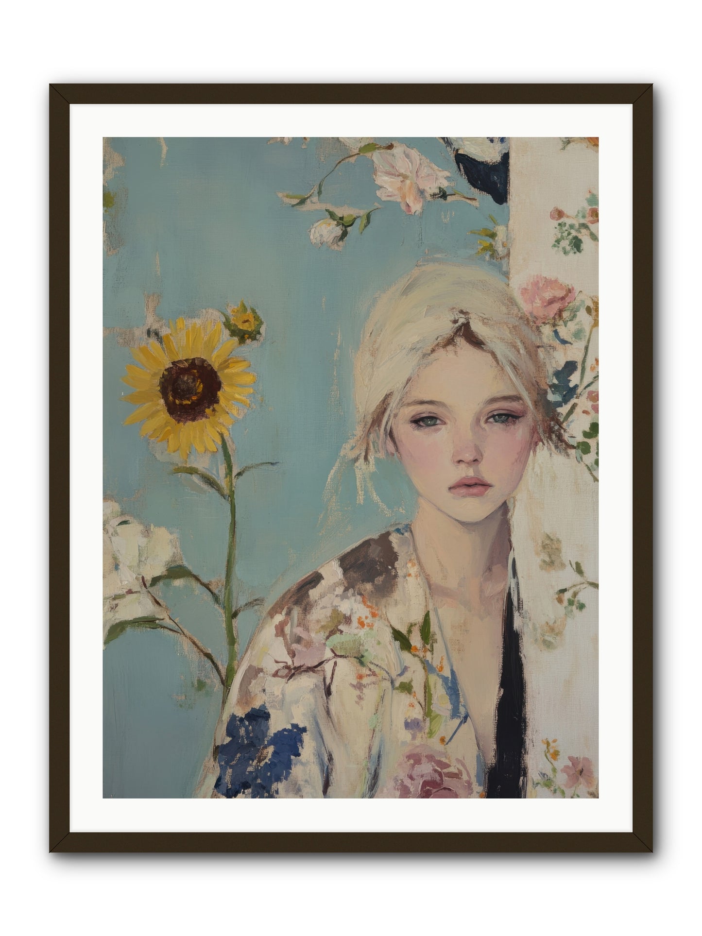 Eternal Sojourn -- Framed Print - Black 30x40