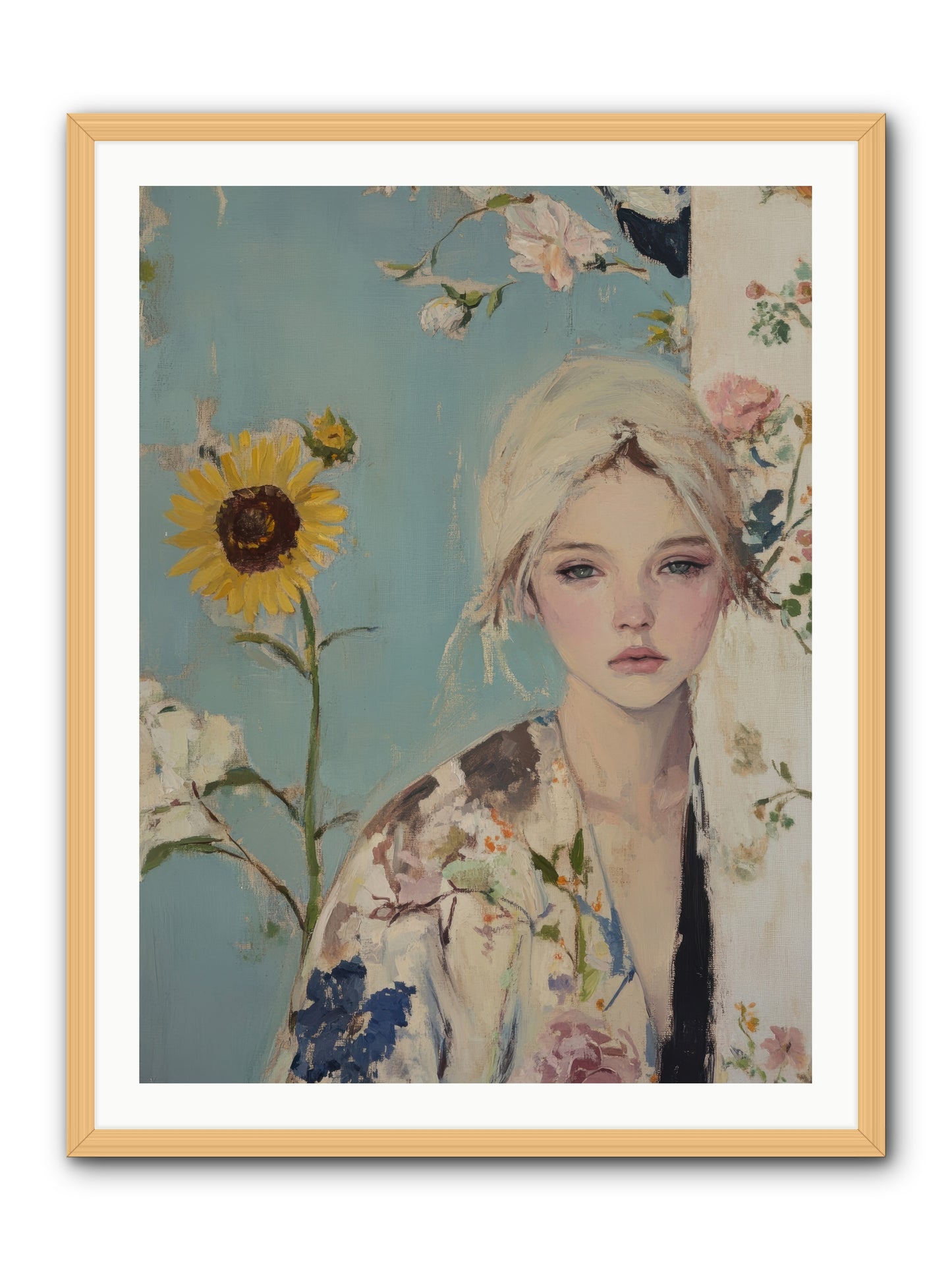 Eternal Sojourn -- Framed Print - Natural 30x40