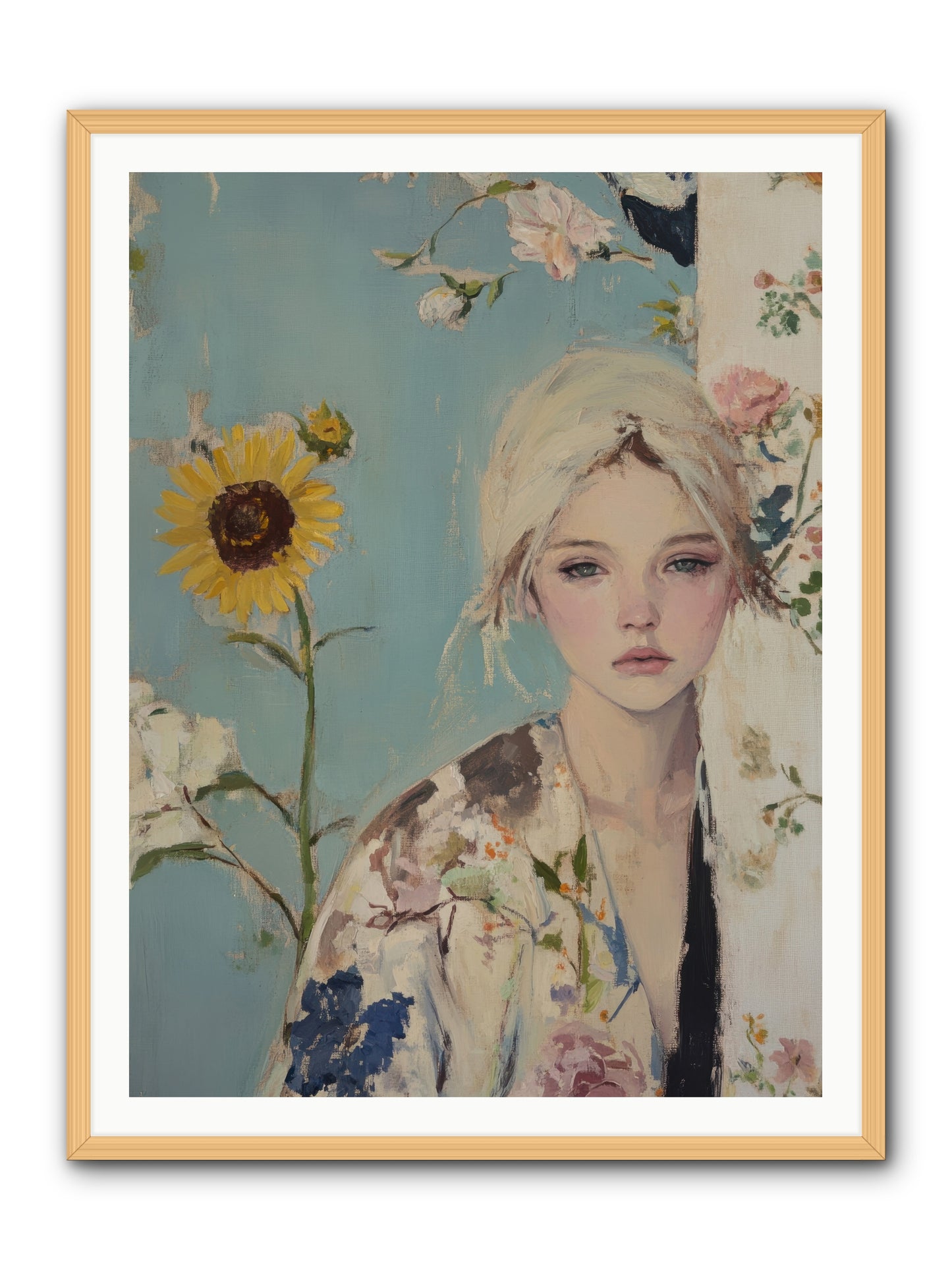 Eternal Sojourn -- Framed Print - Natural 36x48