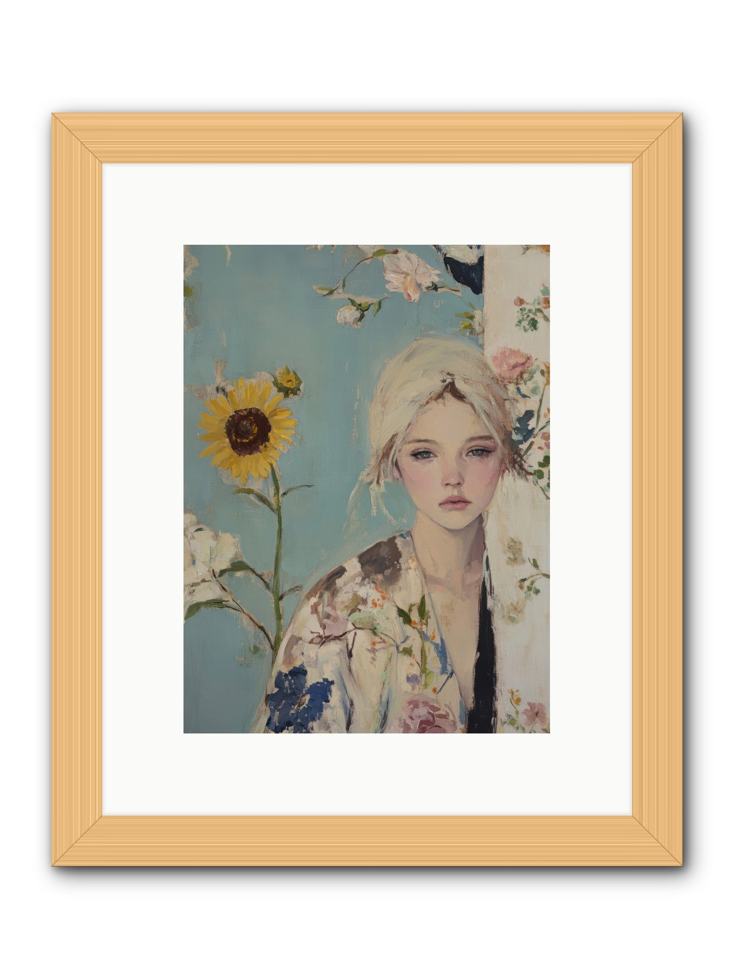 Eternal Sojourn -- Framed Print - Natural 9x12