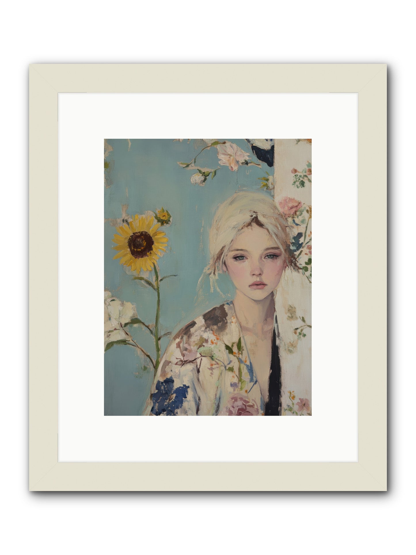 Eternal Sojourn -- Framed Print - White 9x12