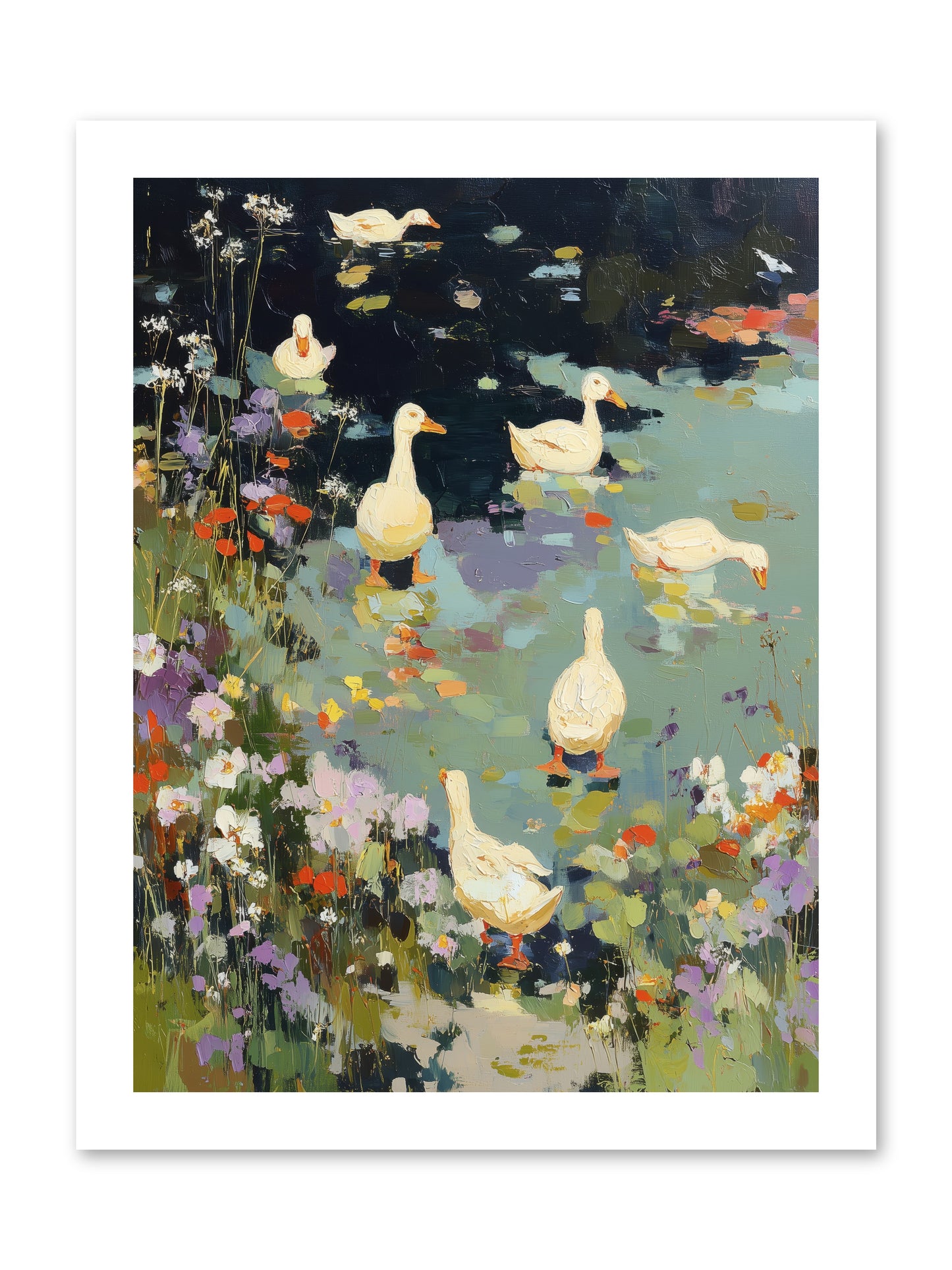 Eternal Summer -- Paper Print 12x16
