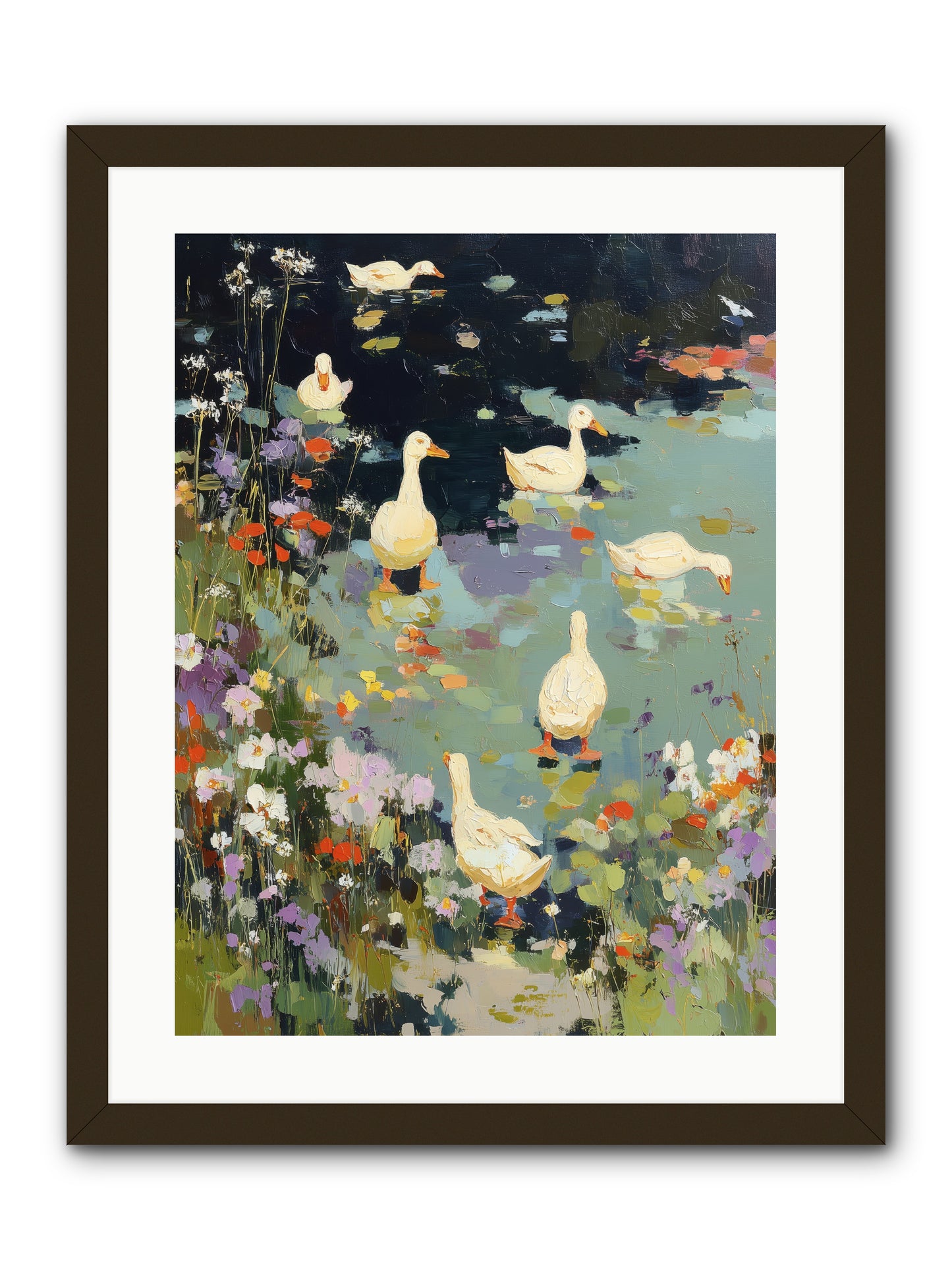 Eternal Summer -- Framed Print - Black 18x24