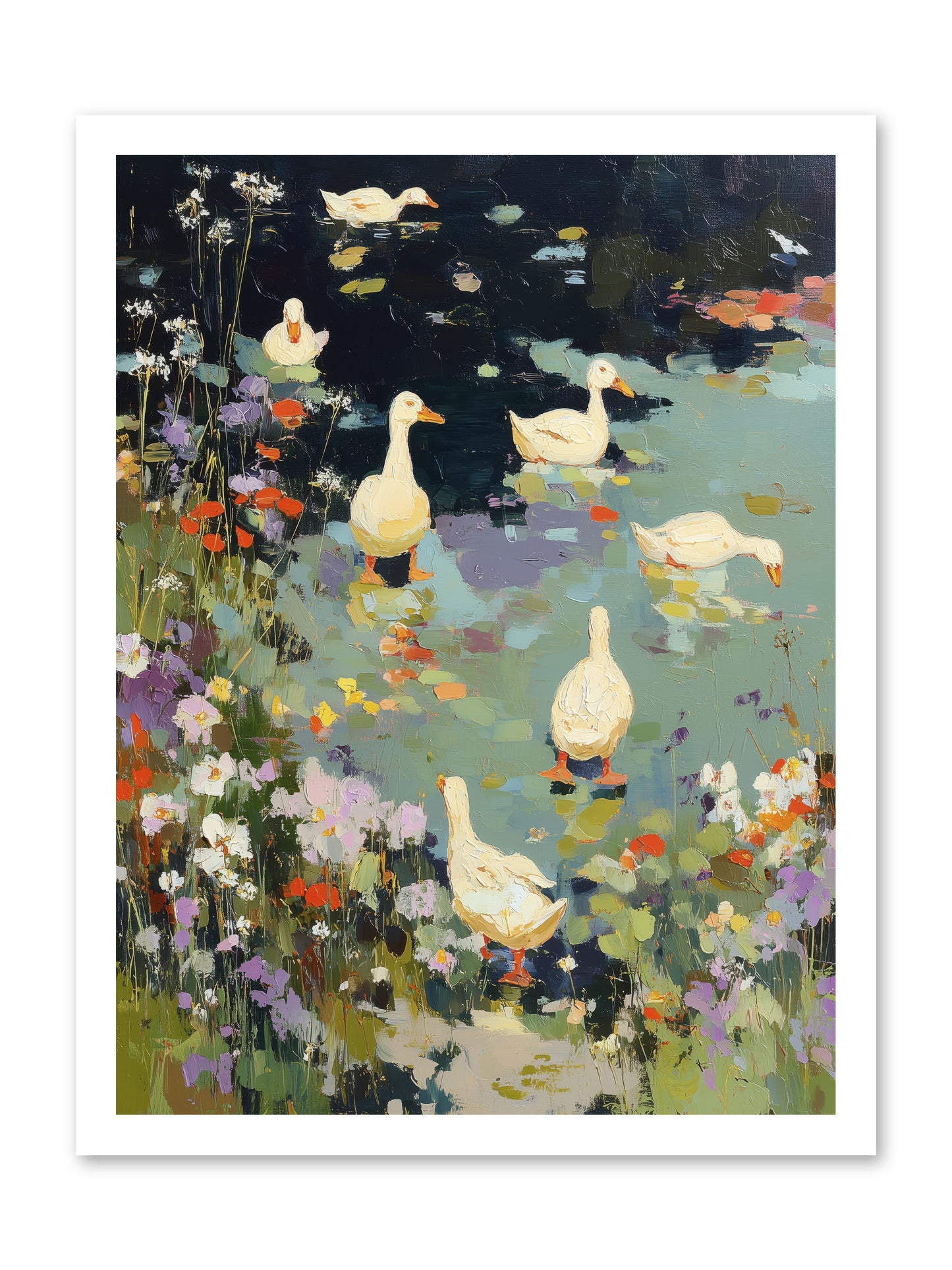 Eternal Summer -- Loose Canvas Print 18x24